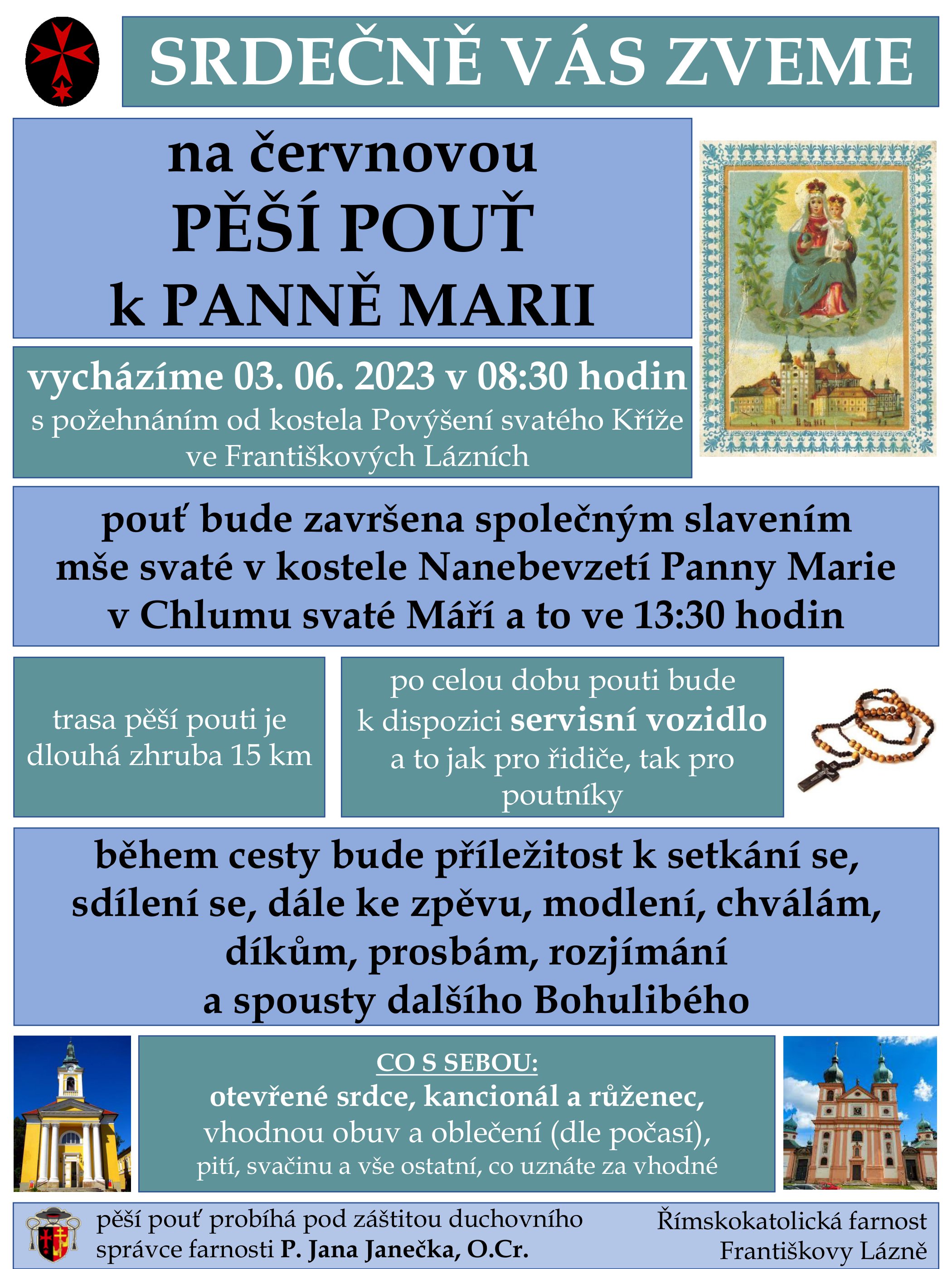 Pěší pouť na Chlum